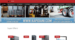 Desktop Screenshot of kapidani.com